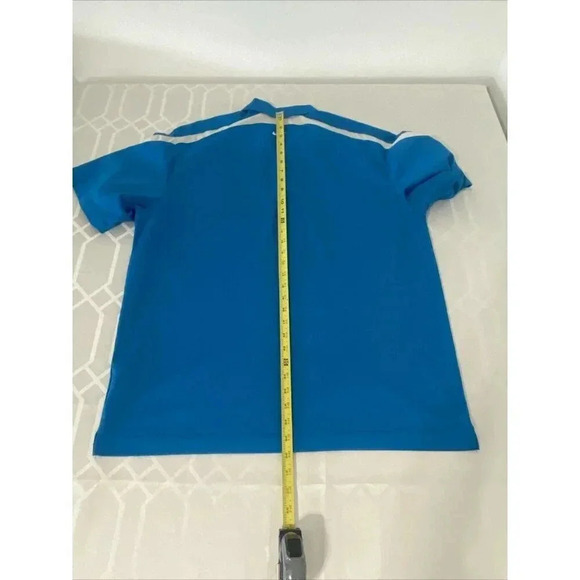 Nike Shirt Mens Extra Large Golf Polo  Blue Dry Fit Classic Collared Sport - Picture 7 of 8